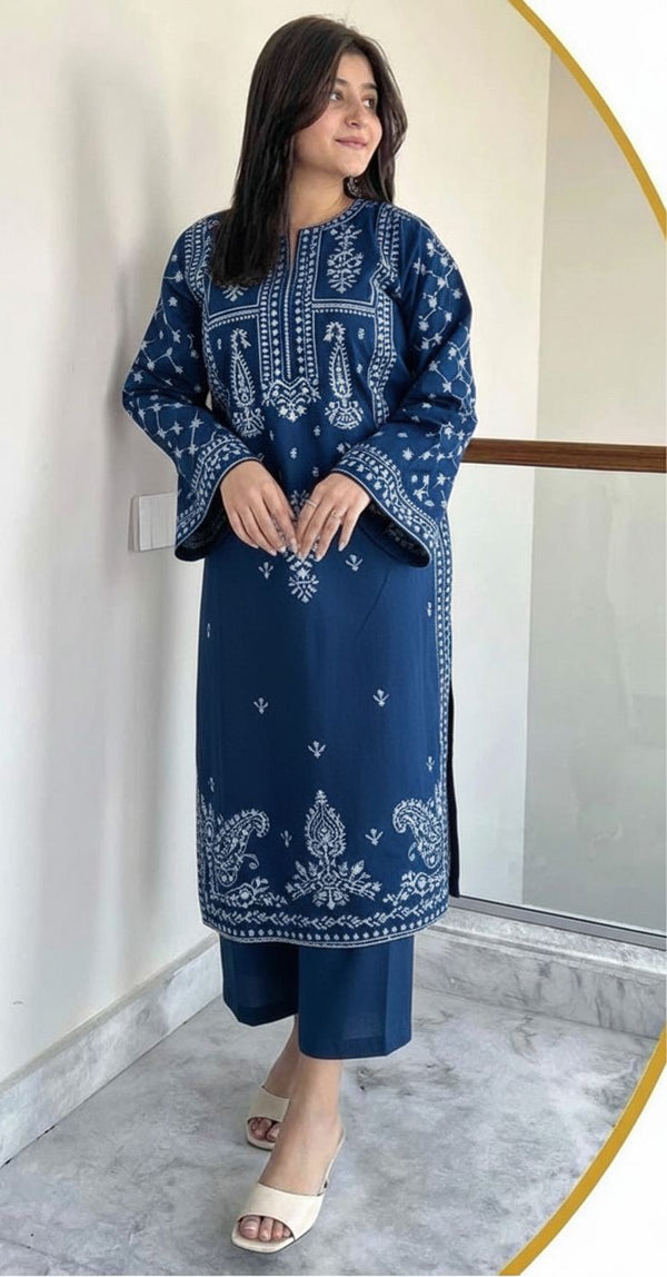Embroidered Lawn