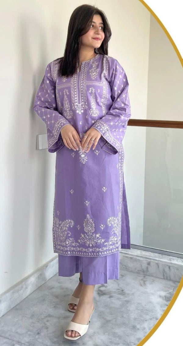 Embroidered Lawn