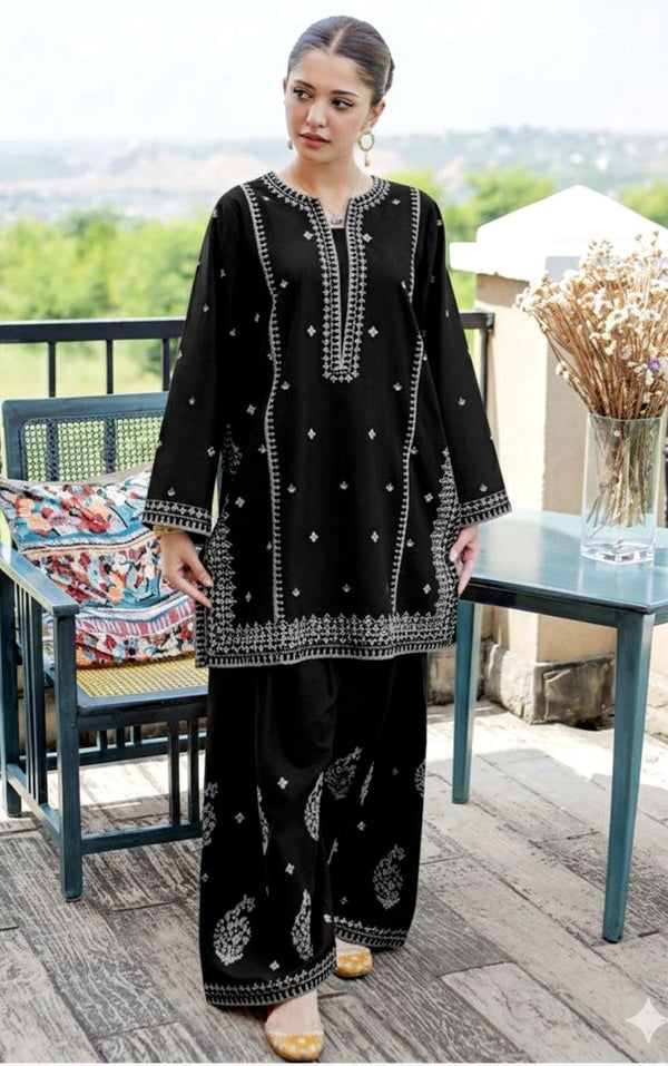 Embroidered Lawn